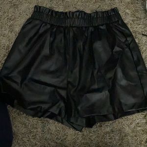 BB Dakota Pleather Shorts